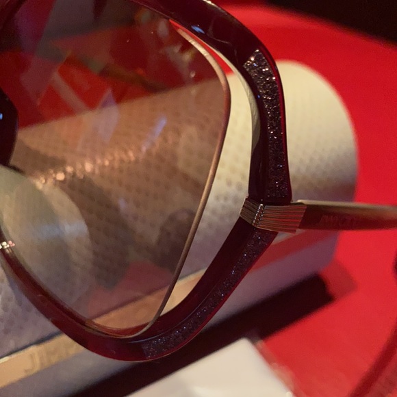 Jimmy Choo Stunning Sparkling Frames Sunglasses